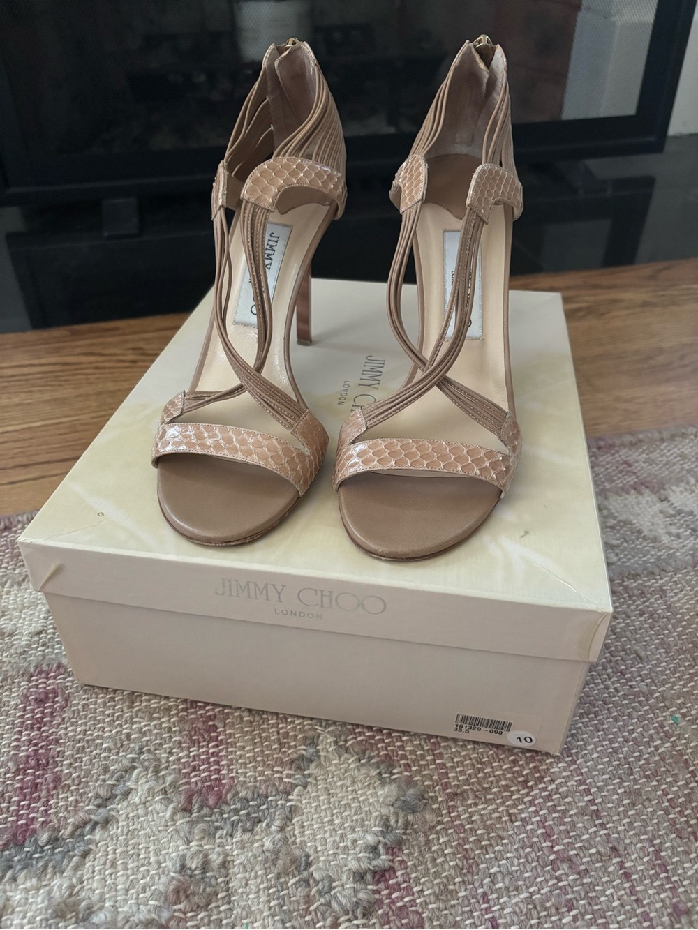 Jimmy Choo Stiletto Sandals
